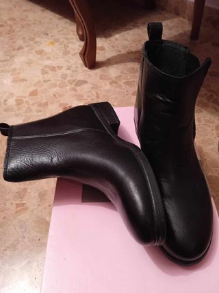 Botines negros mujer talla 35