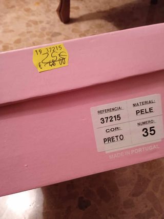 Botines negros mujer talla 35