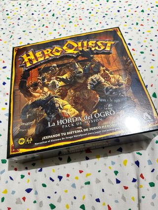 HeroQuest La Horda del Ogro Pack Misión,PRECINTADO