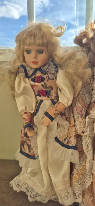Bambole di porcellana vintage