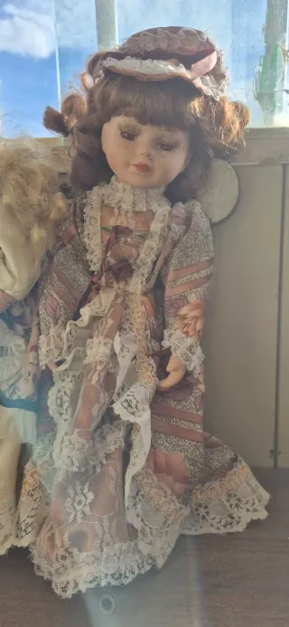 Bambole di porcellana vintage