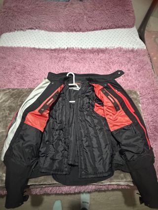 Chaqueta Moto Spidi Negra y Gris talla M
