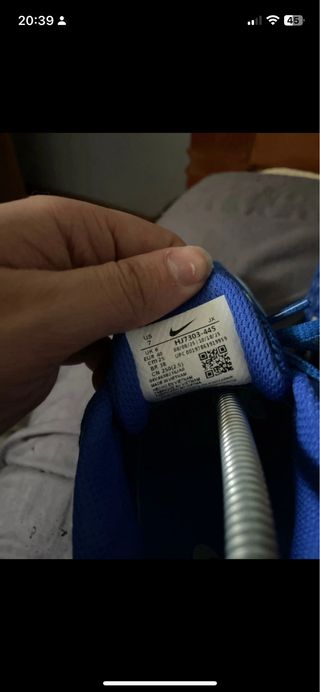 Nike Shox R4 Azul Plata