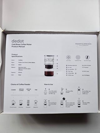 Cafetera Fría Té/Café 2 en 1 Nueva