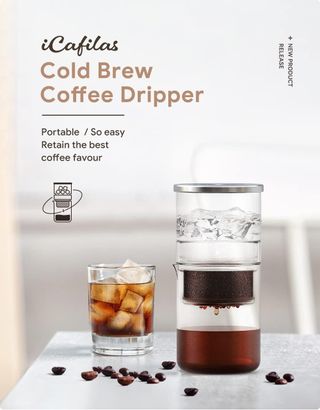 Cafetera Fría Té/Café 2 en 1 Nueva