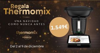 Thermomix Regalo Oferta Diciembre 36 e mínimo mes