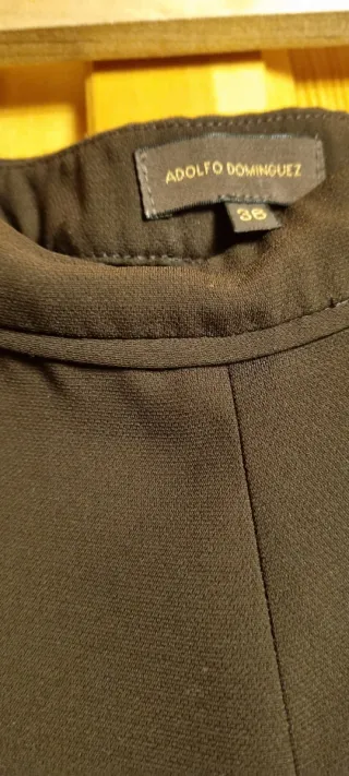 ✅️Pantalones Adolfo Dominguez Mujer Marrones