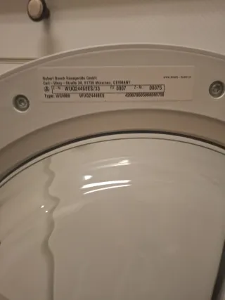 Tapa lavadora Bosch serie 6