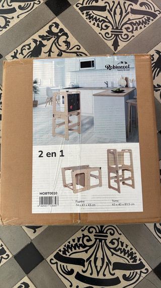 Torre di apprendimento in legno Montessori