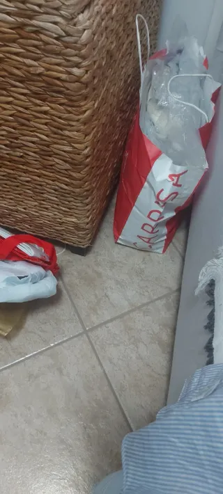 Cassapanca in vimini e rattan