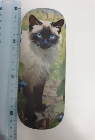 Porta gafas gato siamés