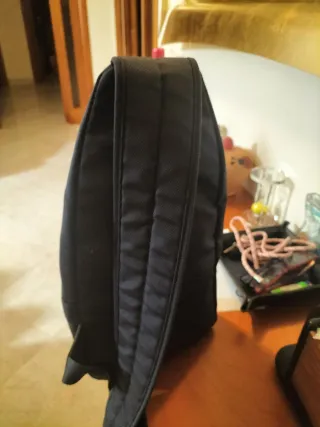 Tracolla Piquadro blu/nera