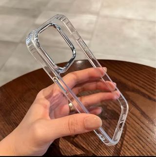 Custodia trasparente di lusso per iPhone