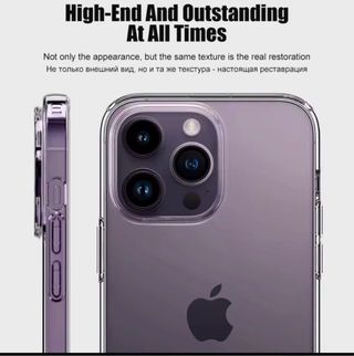 Custodia trasparente di lusso per iPhone