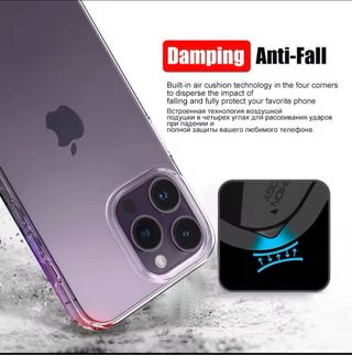 Custodia trasparente di lusso per iPhone