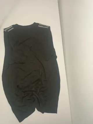 Camiseta Adidas Mangas Cortas  Negra Talla M