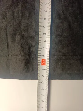 Camiseta Adidas Mangas Cortas  Negra Talla M