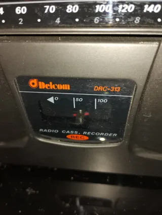 Radio Cassette Belcam DRC-310 Negro/Gris