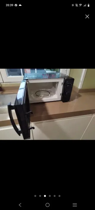 Microondas Taurus Compacto Negro 700W