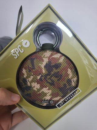 A ESTRENAR PACK TRES ALTAVOCES camuflaje militar