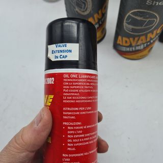 Lotto Olio Spray Moto + Grasso + Casco