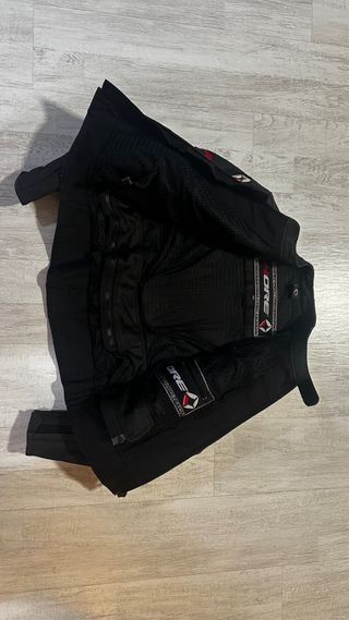 Chaqueta de cuero para moto Kore