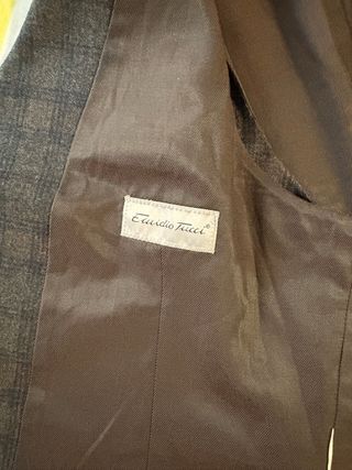 Chaleco de cuadros hombre