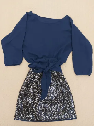 Vestido de lentejuelas mujer