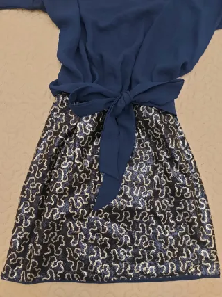 Vestido de lentejuelas mujer