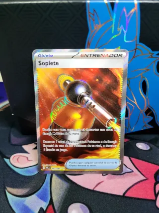 Carta Pokémon Objeto Soplete Entrenador