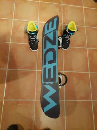 Tabla y Botas Snowboard ENDZONE
