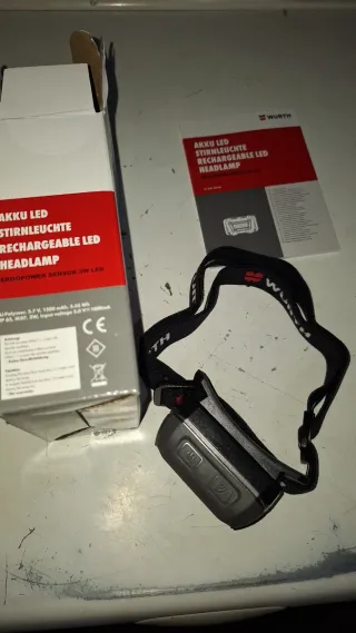 Linterna Frontal LED Wurth Ergopower Sensor