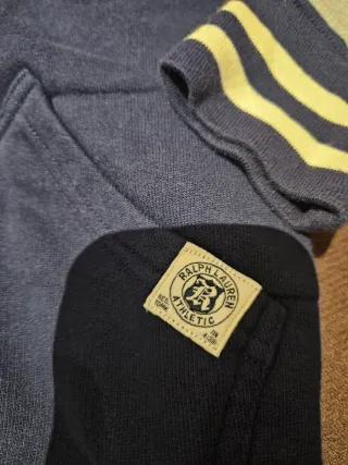 Chaqueta Polo Ralph Lauren Niño Azul/Gris.TALLA 8