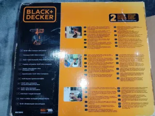 Taladro BLACK+DECKER 10.8V