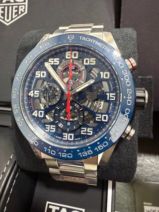 TAG Heuer Carrera Calibre Heuer 01 Azul