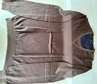 Jersey Massimo Dutti Marrón Talla M