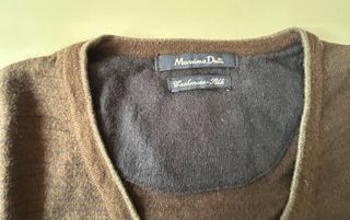 Jersey Massimo Dutti Marrón Talla M