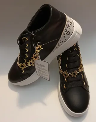 Sneakers Bata Donna Nere Tg. 38