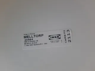 Mesa Ikea Melltorp Blanca 125x75cm