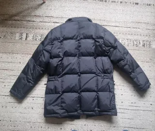 Chaqueta de plumas negra hombre ligera