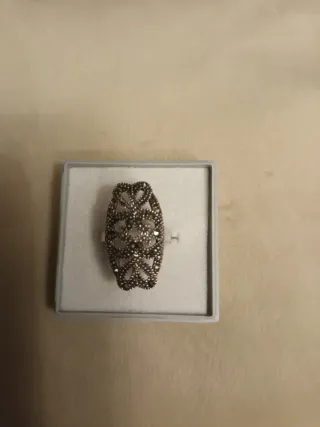 Anillo Plata Ley Diseño Calado