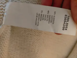 Chaqueta Blanca de punto