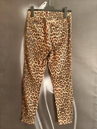 Jeans Skinny Zara Estampado Animal