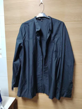 Blusón negro hombre Baserri hombro 52 y altura 81