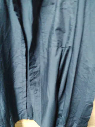 Blusón negro hombre Baserri hombro 52 y altura 81