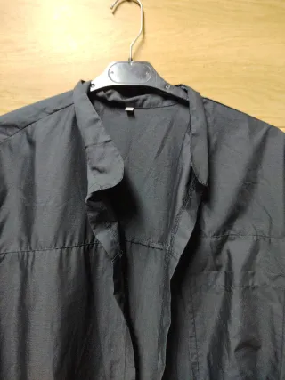 Blusón negro hombre Baserri hombro 52 y altura 81