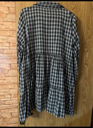 Vestido corto Zara cuadros