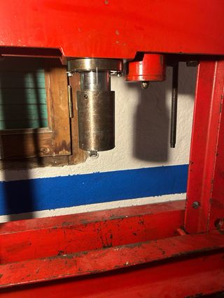 Prensa Hidráulica 20 Toneladas el manómetro falla