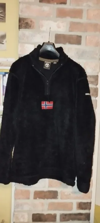 Giaccone Napapijri Pile Uomo Nero