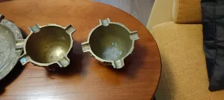 Ceniceros de Bronce (Set de 3)